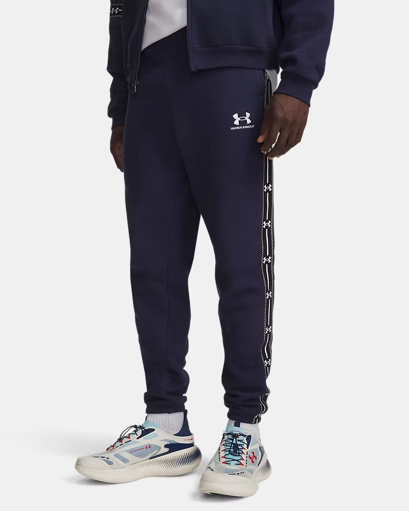 Under Armour Icon Fleece Taped 77-6013457 jogger navy pile