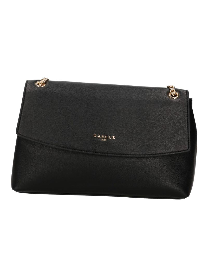 Gaelle Paris GAACW03057 Borsa Tracolla Nera Ecopelle Catena