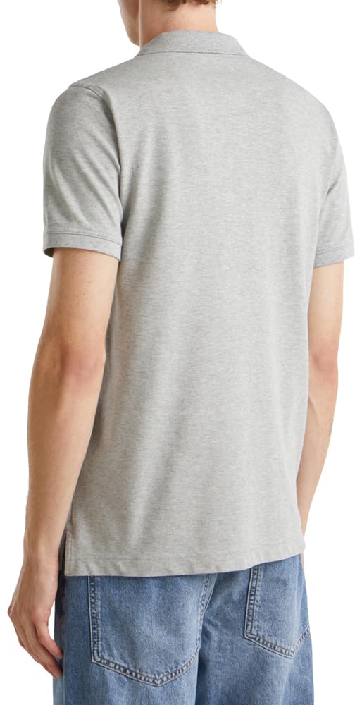 Benetton Polo M/M Polo Manica Corta Slim Patch Logo