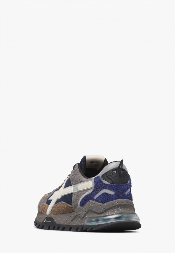W6YZ Breeze 3-M 2018612 08 Sneaker Marrone Navy Uomo