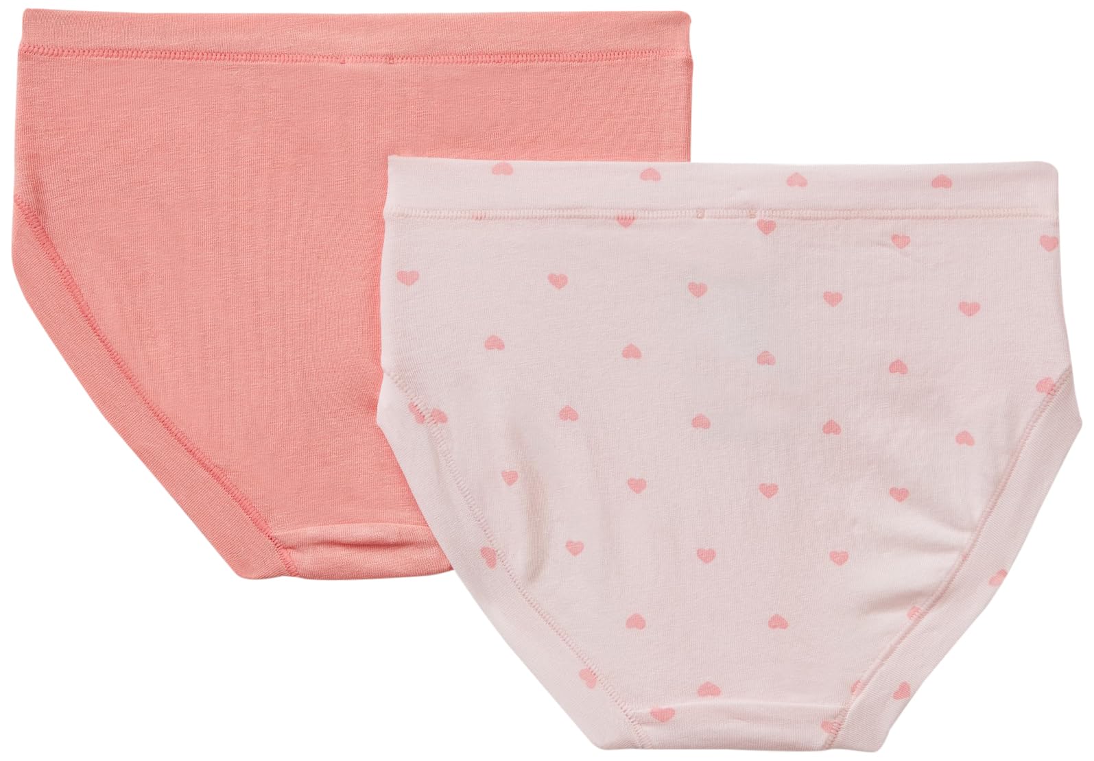 Benetton 3k0a0s01y Set 2 Slip Bambina Cotone Organico 160