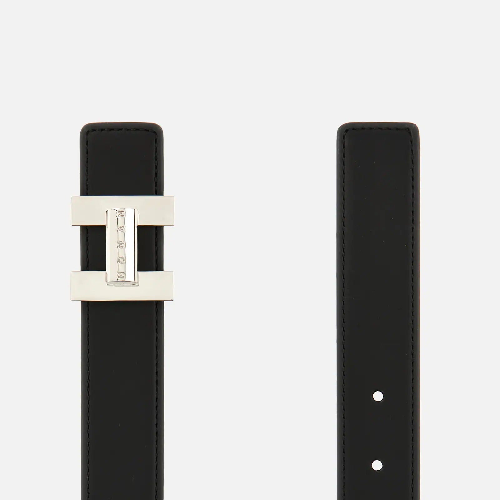 Hogan KFWC01E0100GAN cintura donna nera pelle