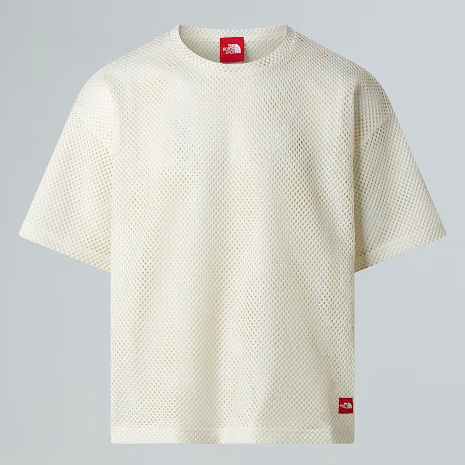 The North Face Redbox NF0A8FHH t-shirt uomo white dune mesh