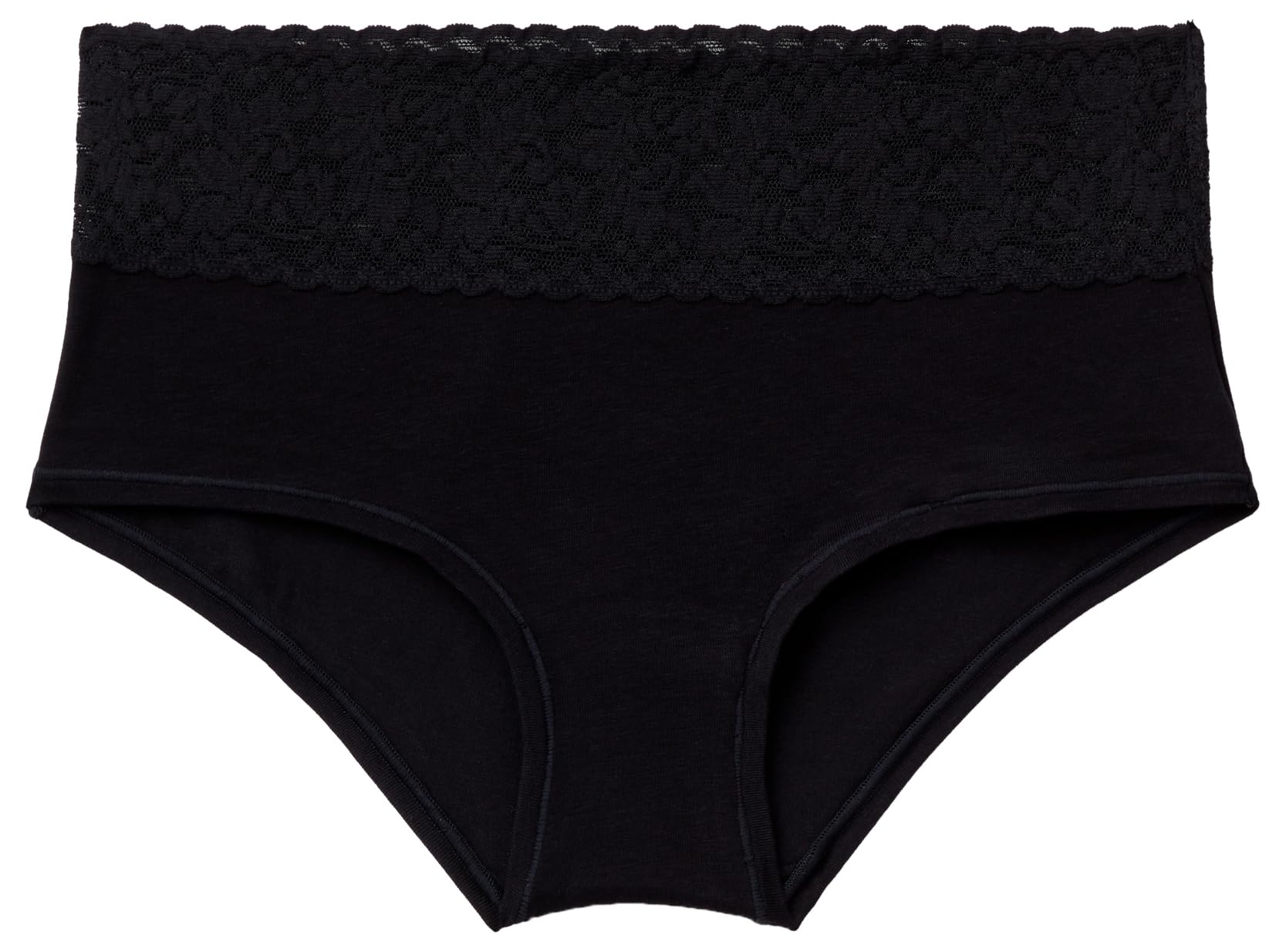Benetton Slip Culotte Donna Pizzo Vita Alta