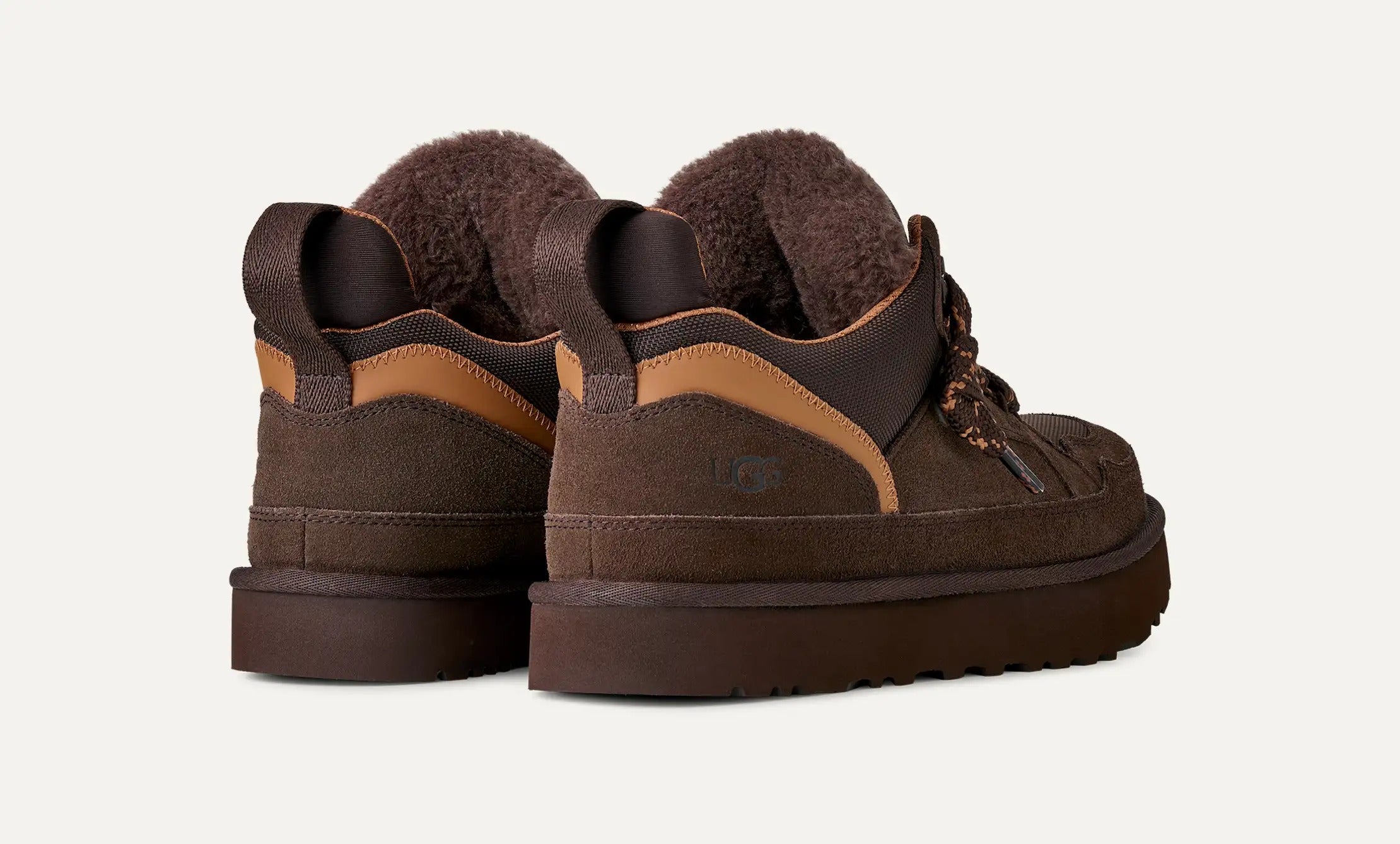 UGG Lowmel 1170750 Sneakers Cocoa Suede Nylon Uomo