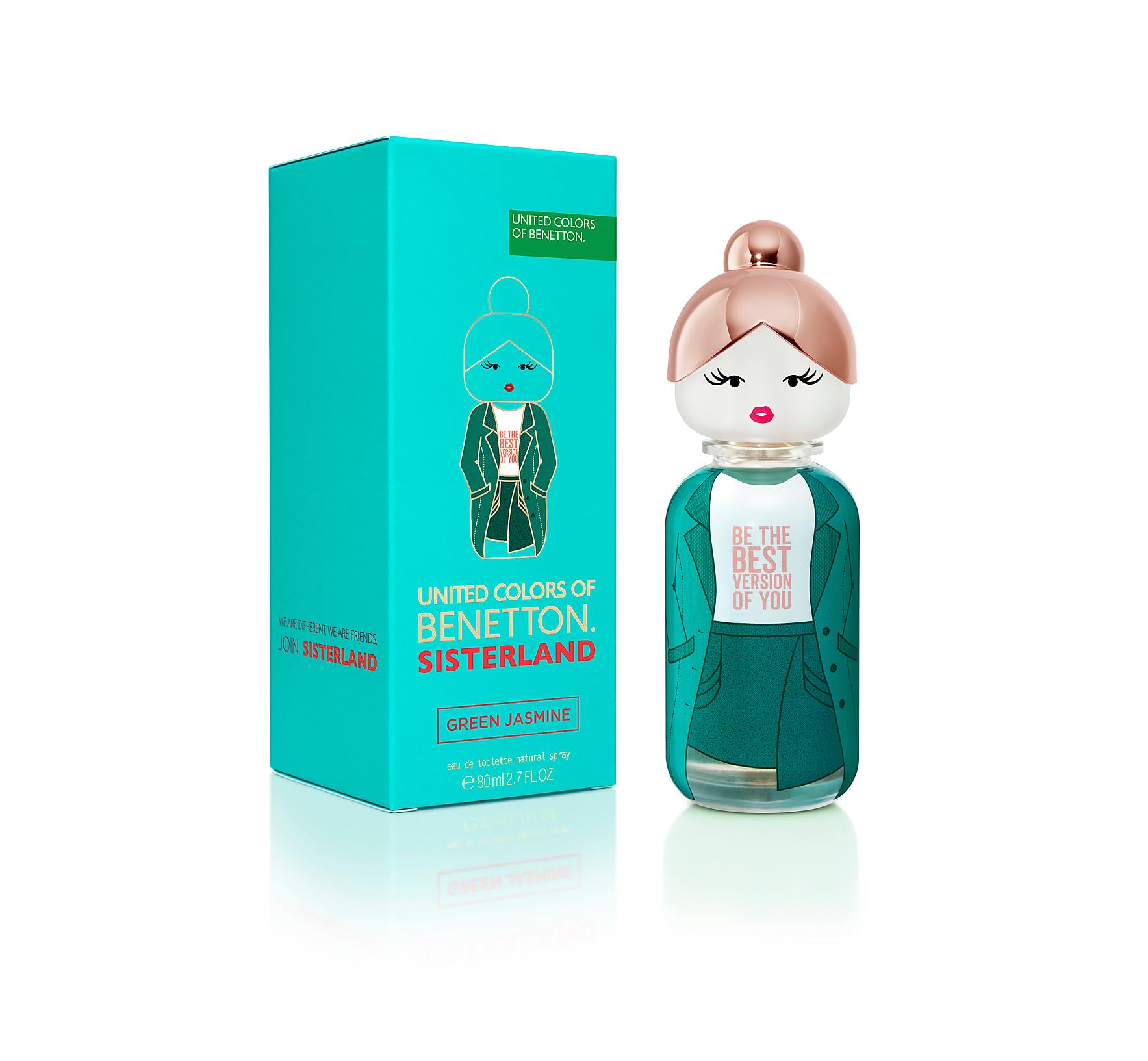 Benetton Sisterland Green Jasmine profumo donna 80 ml floreale
