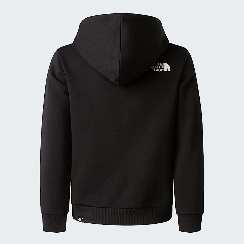 The North Face NF0A8GR4 felpa simple dome nero cotone