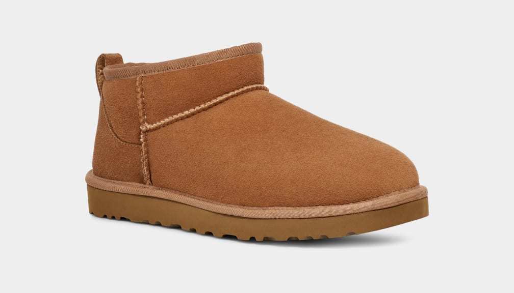 UGG Classic Ultra Mini 1137391 scarponcino uomo chestnut montone