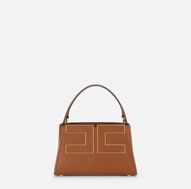 Elisabetta Franchi BS07A66E2 borsa mano donna sigaro