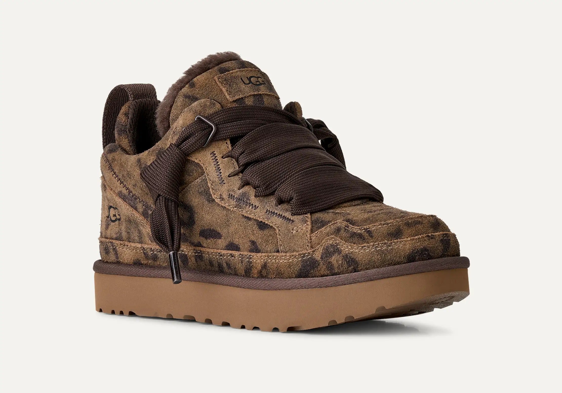 UGG Lowmel 1187485 sneakers donna chestnut camoscio
