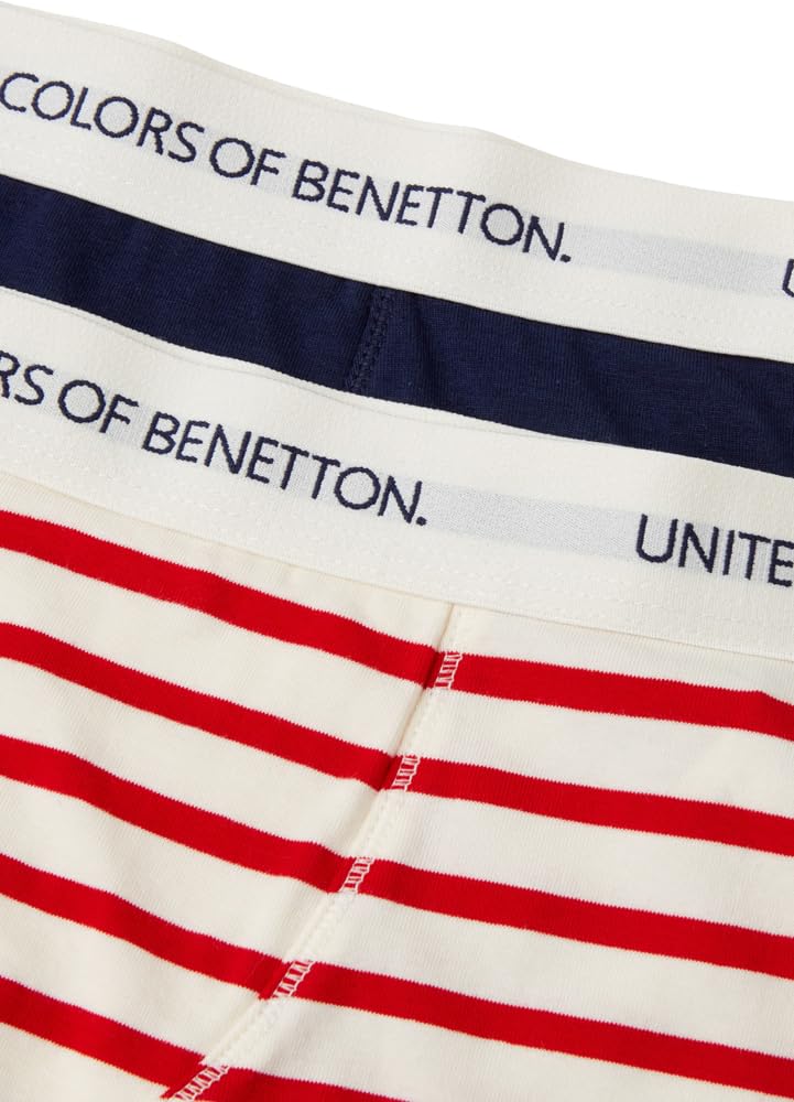 Benetton Boxer Bimbo Intimo Taglia 90 Cotone Uso Quotidiano