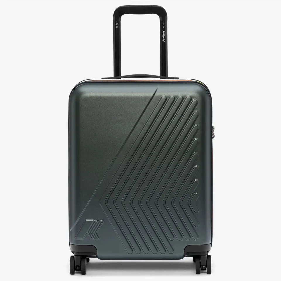 K-Way Eudoxie K4125ZW Trolley Rigido Verde Green Blackish
