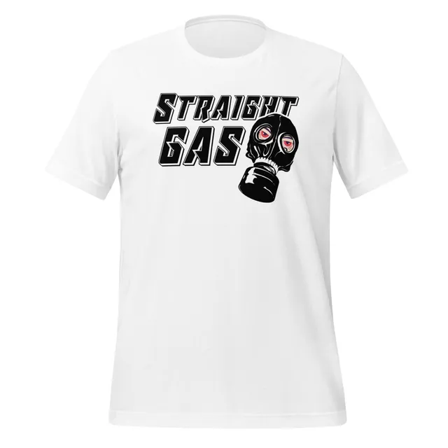 Pure Trash Straight Gas T-Shirt maglietta nero cotone