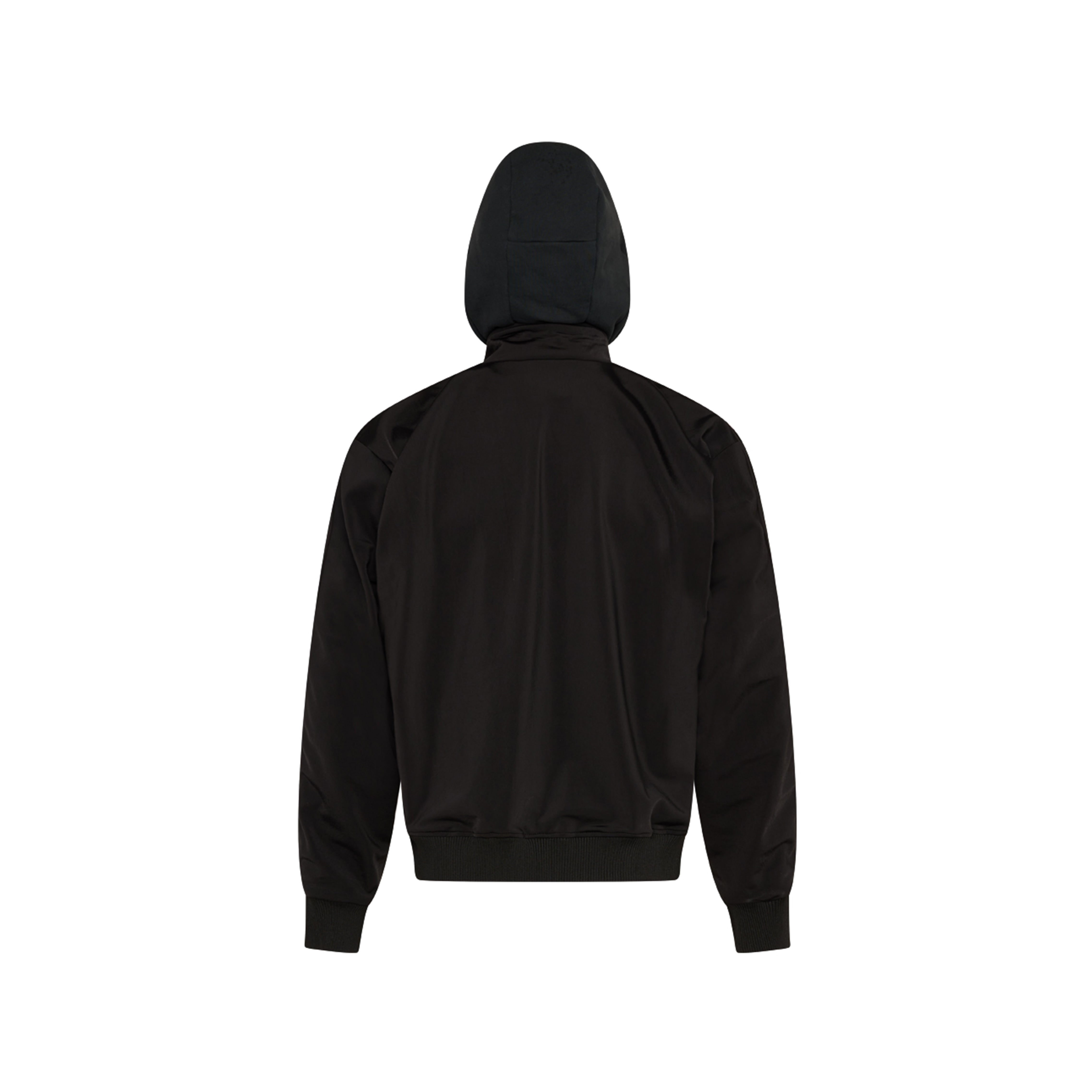 Martine Rose Hood Cap Track Jacket giacca nero poliestere