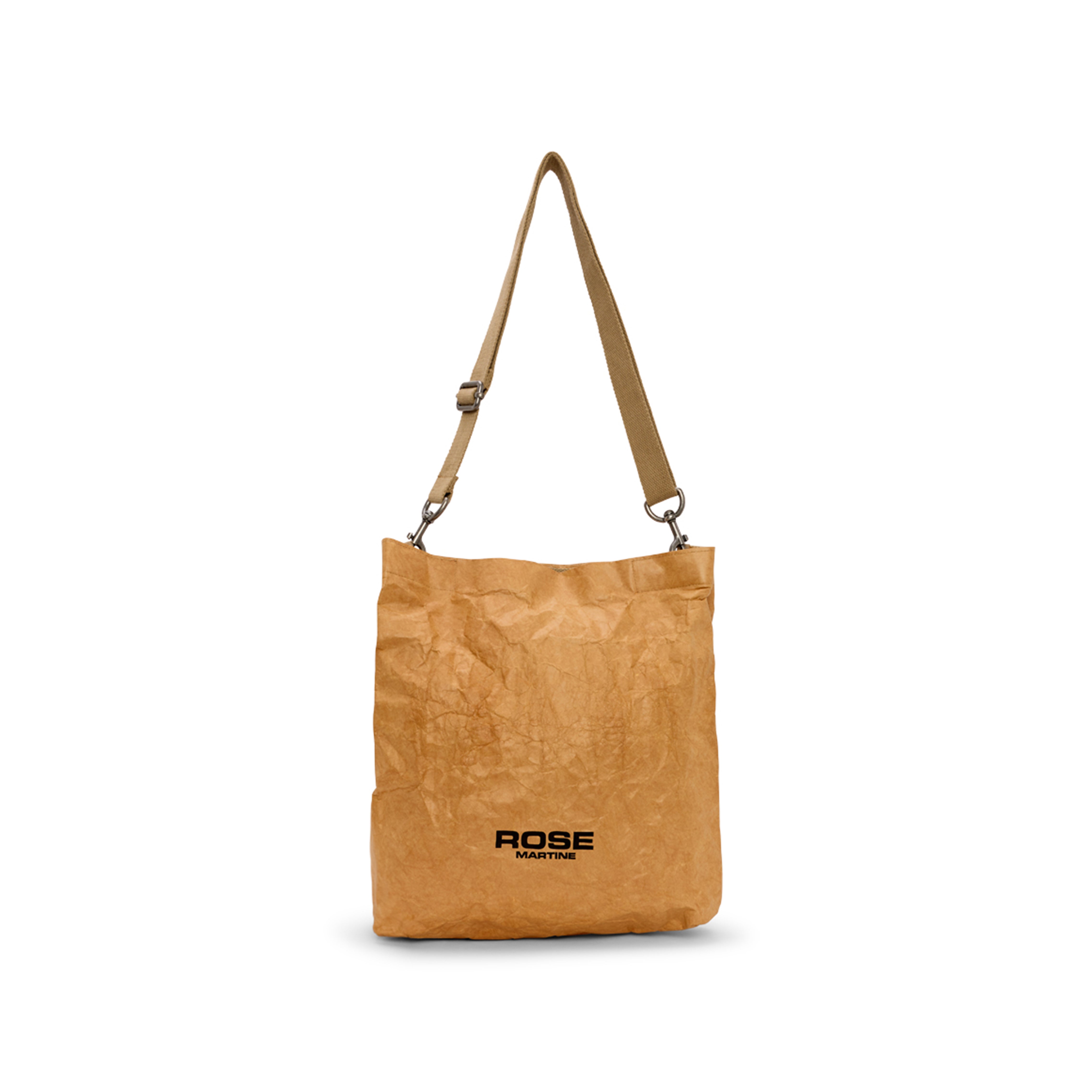Martine Rose Foldable Small Bag tote beige vinile