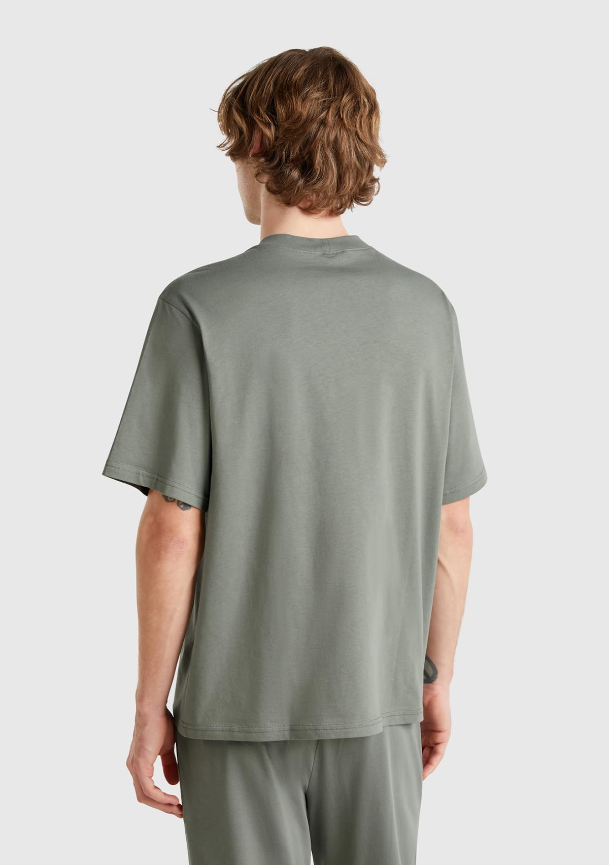 Benetton T-Shirt maglietta stampa jersey cotone grafica
