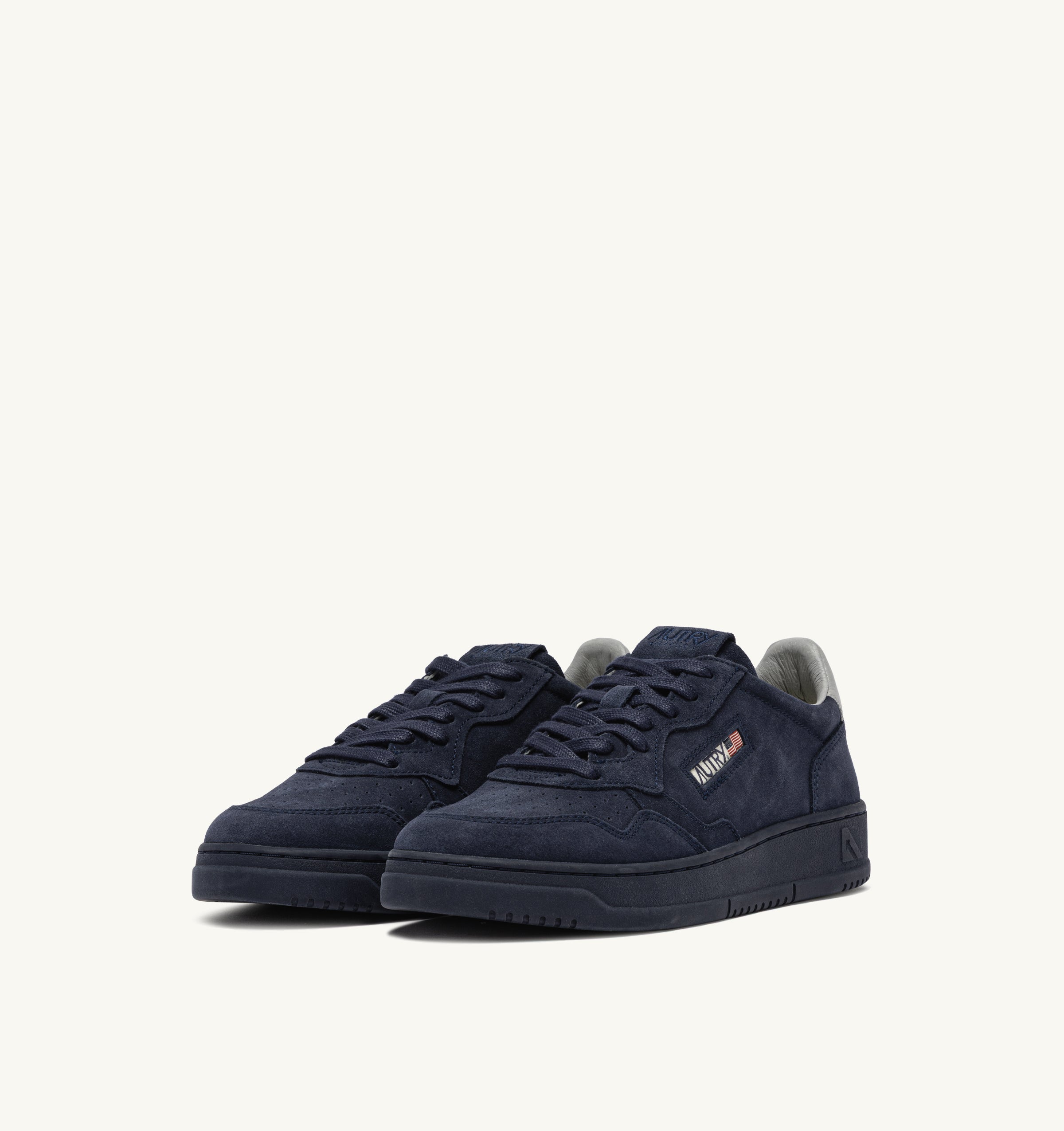 Autry Medalist Low AULM-OH07 sneaker uomo navy pelle scamosciata