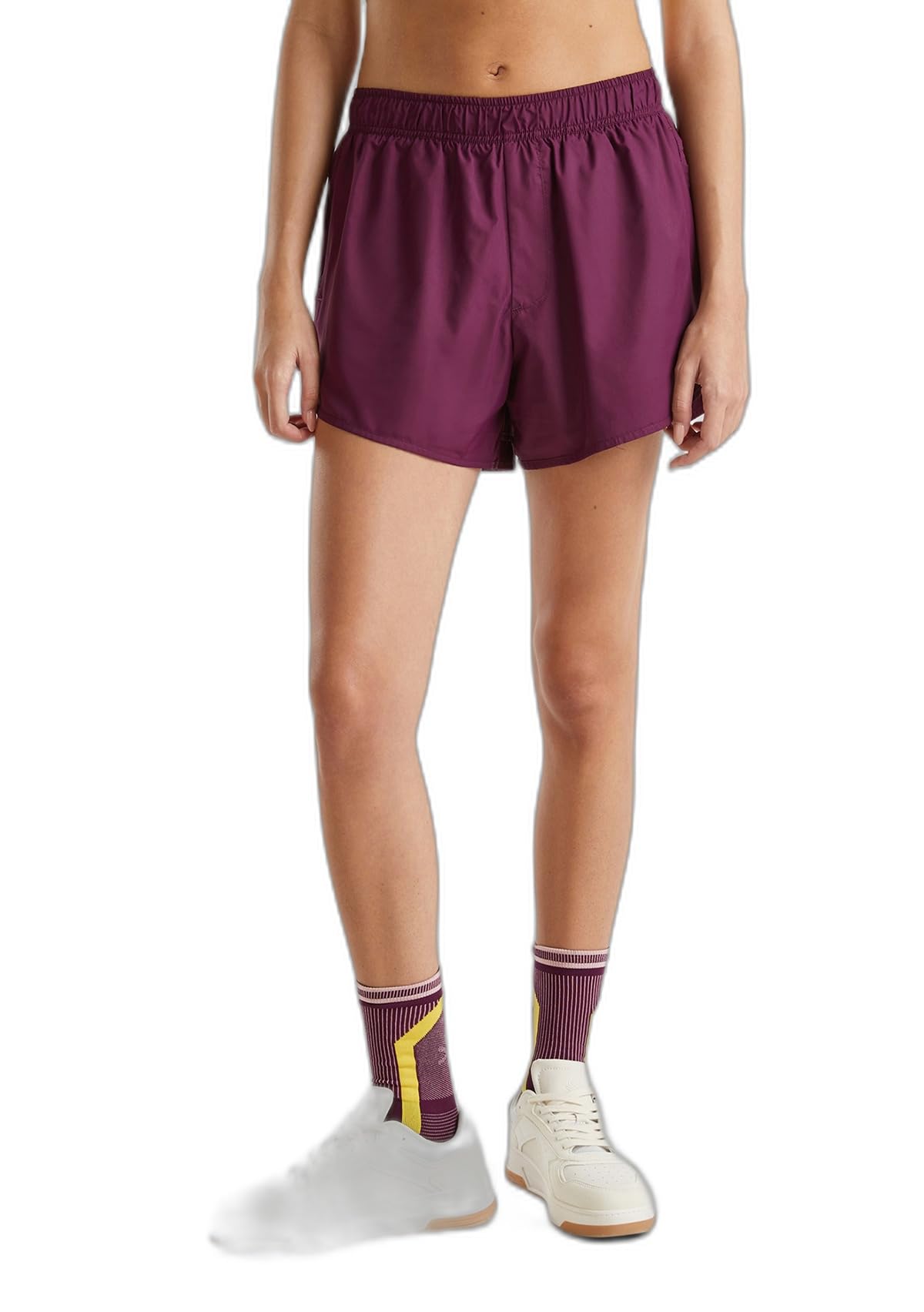 Benetton 4tqm3900a Short Donna XS Nero Running
