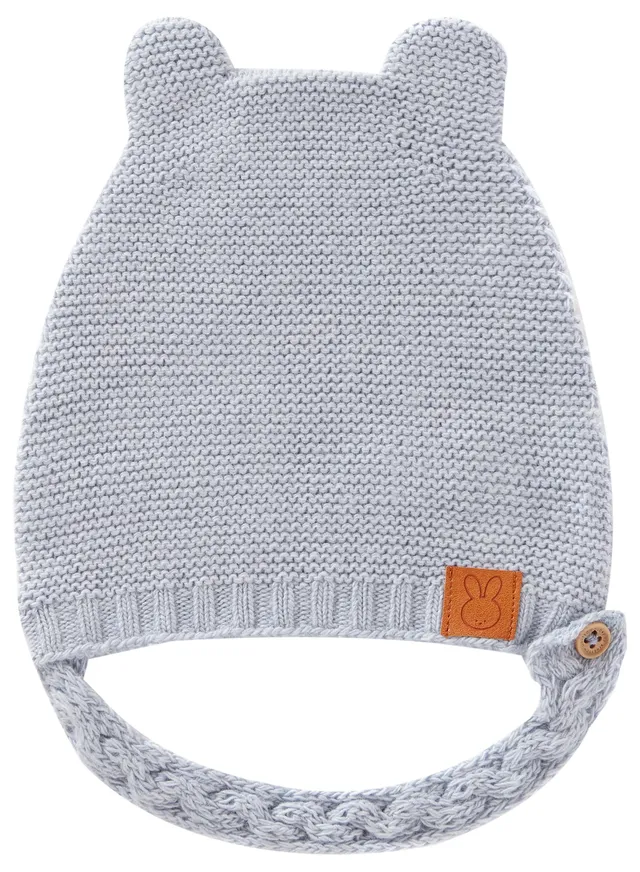 Benetton Cappellino in Maglia Bimbo con Orecchiette