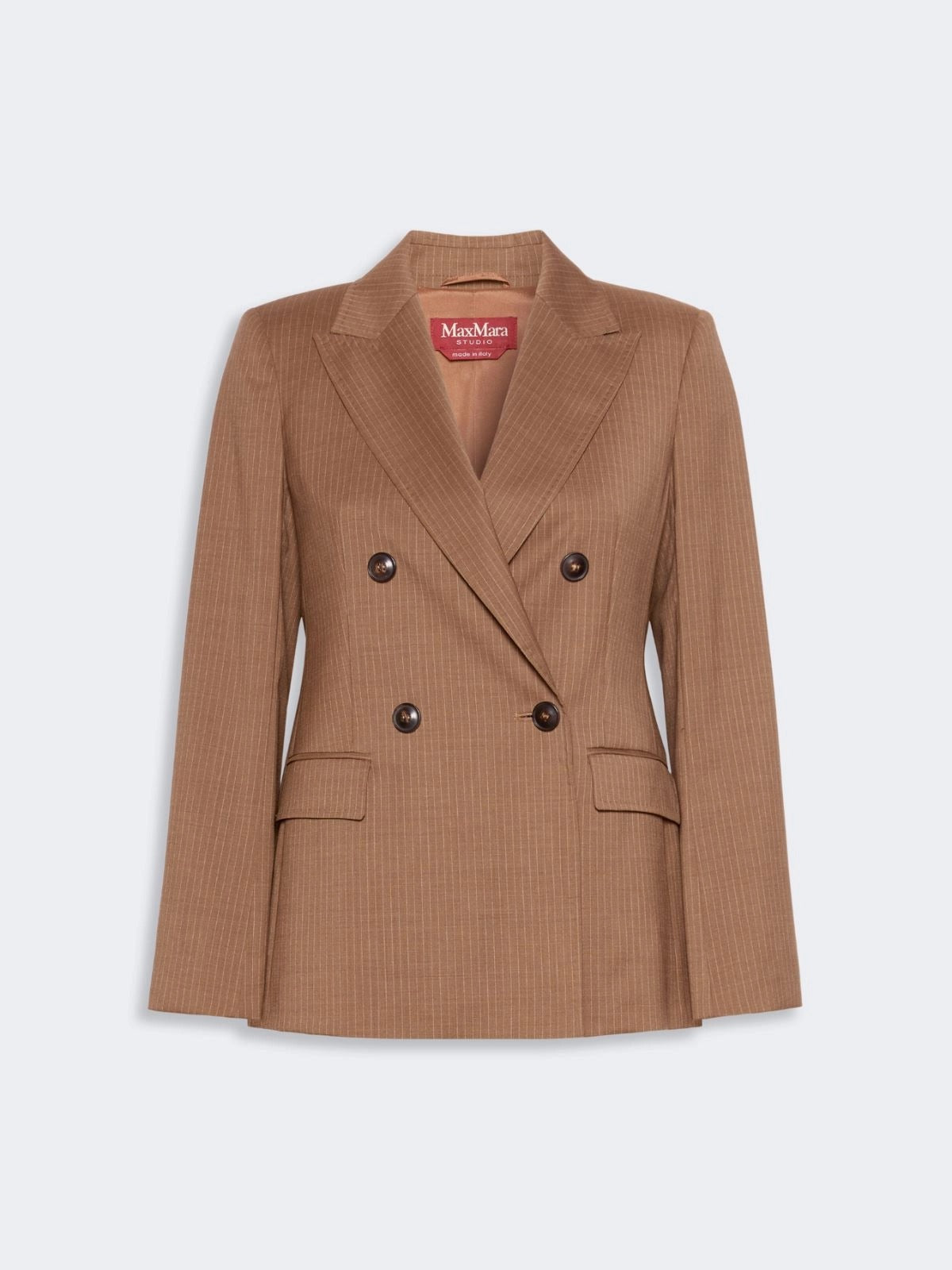 Max Mara Studio MSTUMICO Blazer Donna Cammello Lana