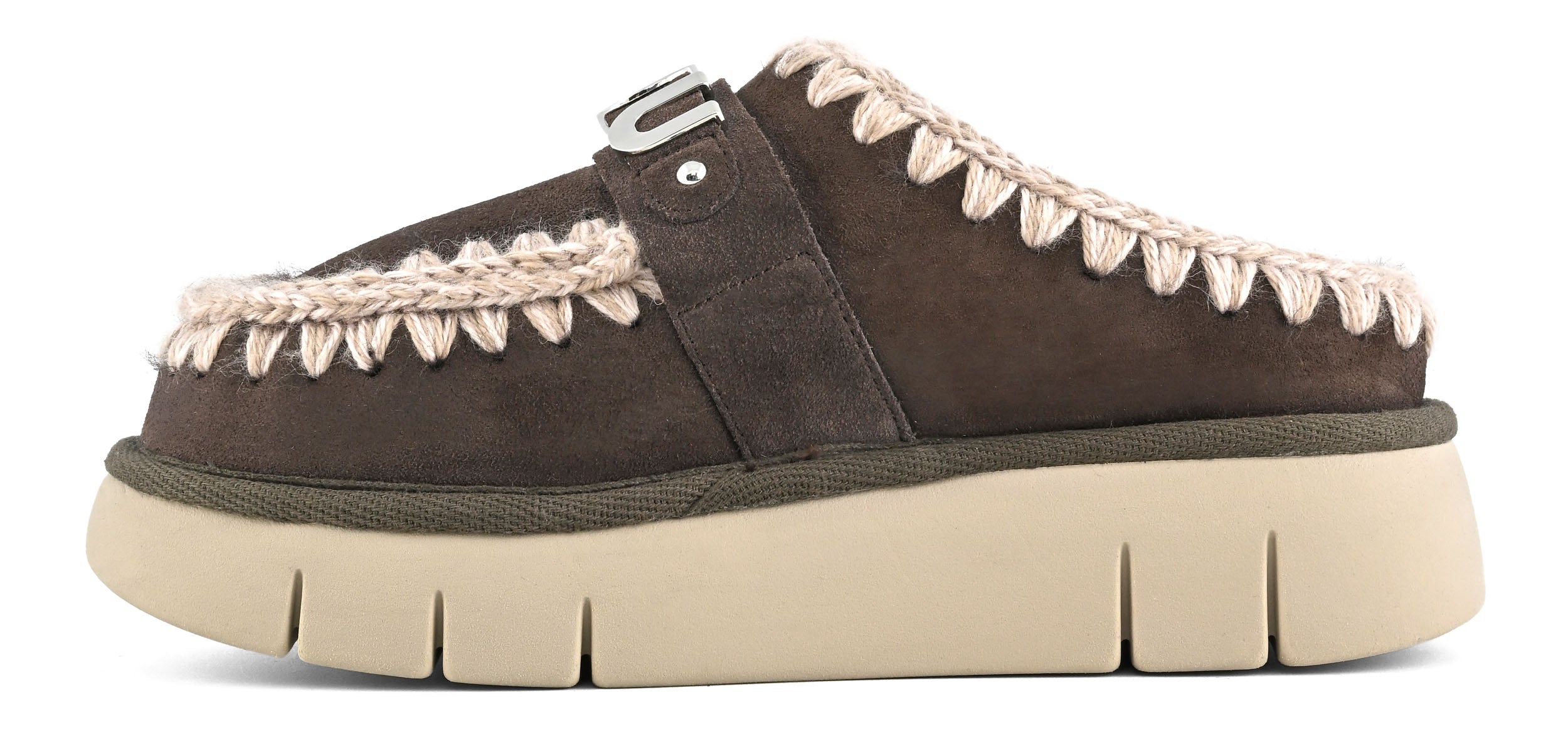Mou Bounce Clog FW531001A ciabatta montone mocha