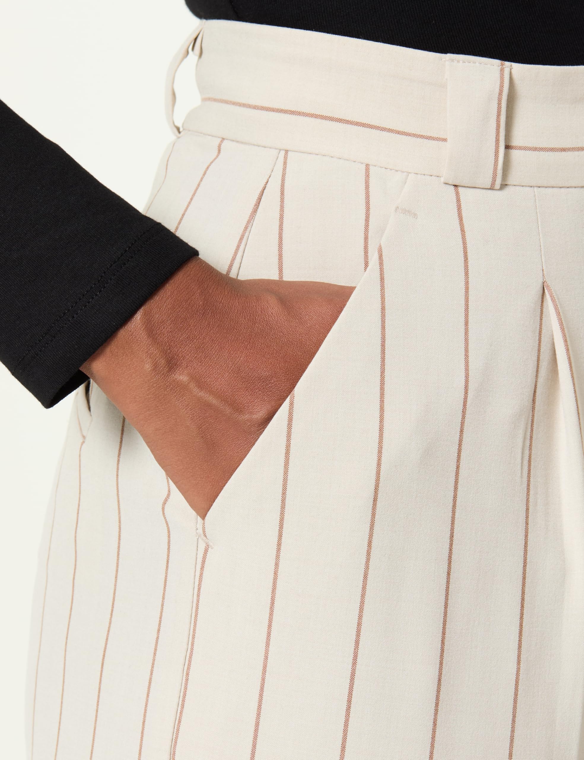 Benetton 44t0df0b3 Pantaloni Palazzo Grigi Donna