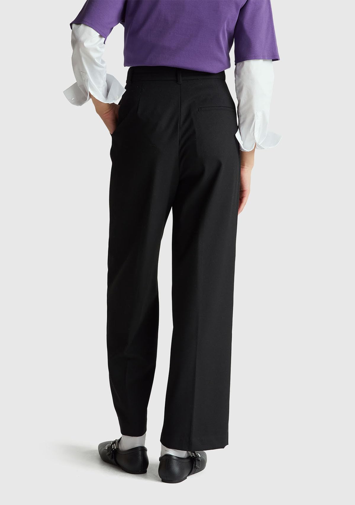 Benetton Pantaloni 4QIKDF0AC Pantaloni Donna 38 Flanella