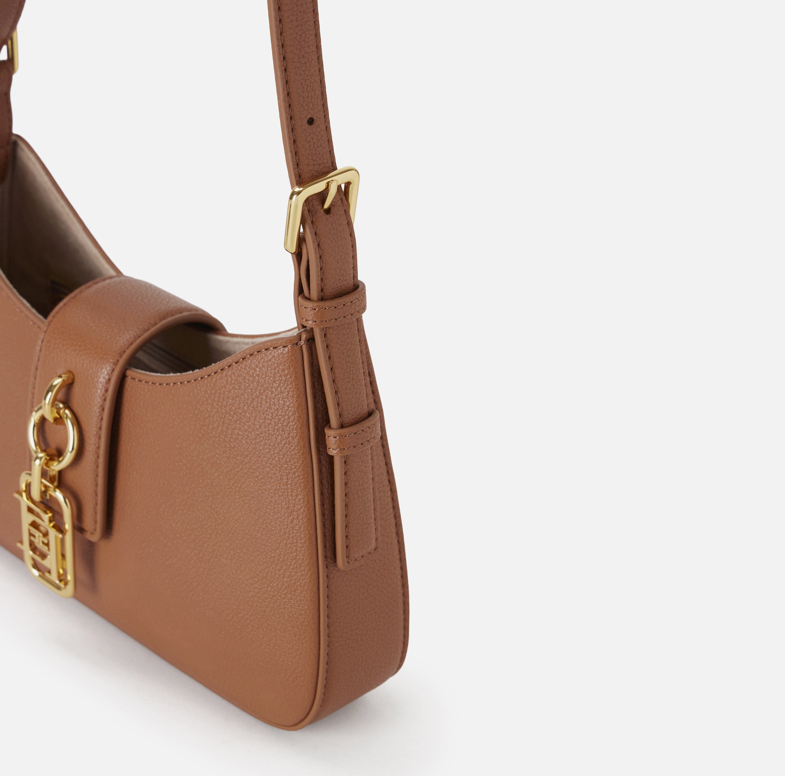 Elisabetta Franchi BS24A62E Borsa Hobo Donna Cuoio Ecopelle