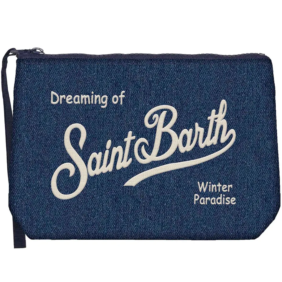 MC2 Saint Barth Aline Denim W 02715M pochette blu denim