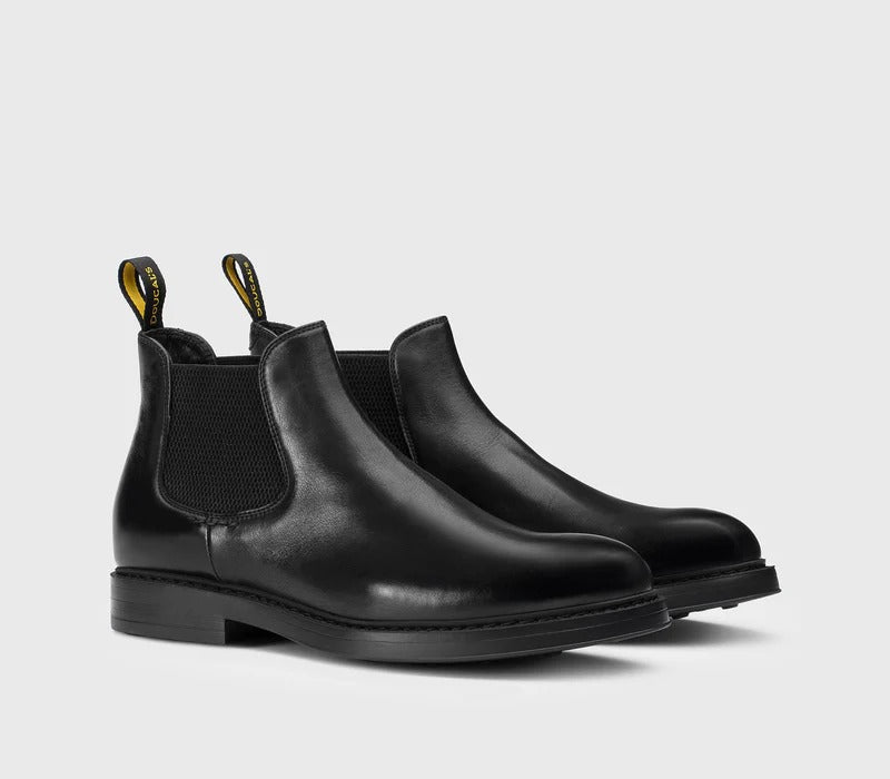 Doucal's Triumph DU1384 Stivaletto Chelsea Nero pelle