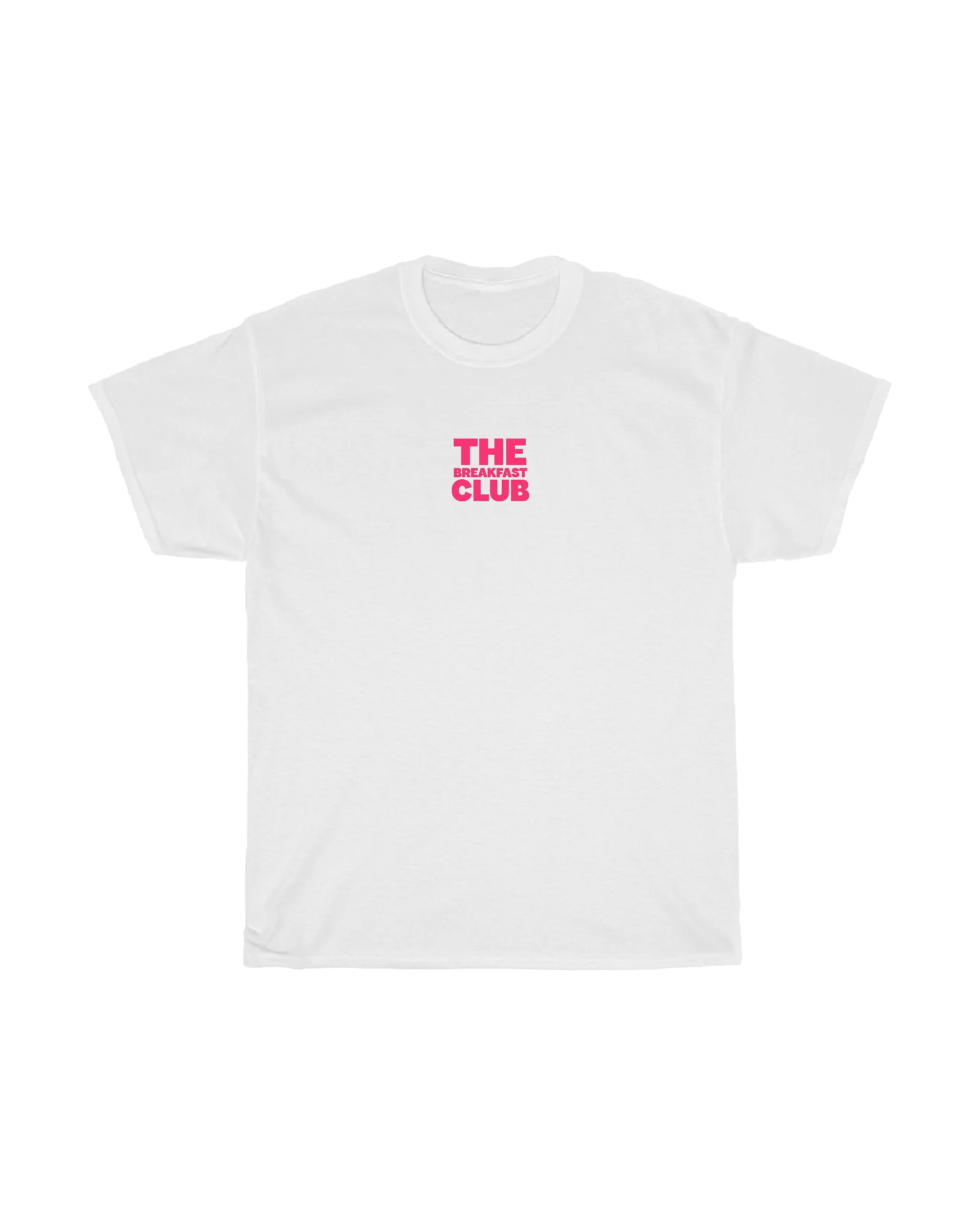 The Breakfast Club Pool Tee Pink White maglietta cotone