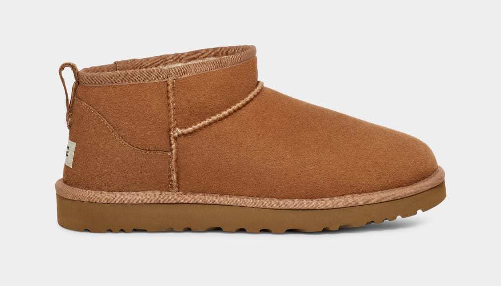 UGG Classic Ultra Mini 1137391 scarponcino uomo chestnut montone