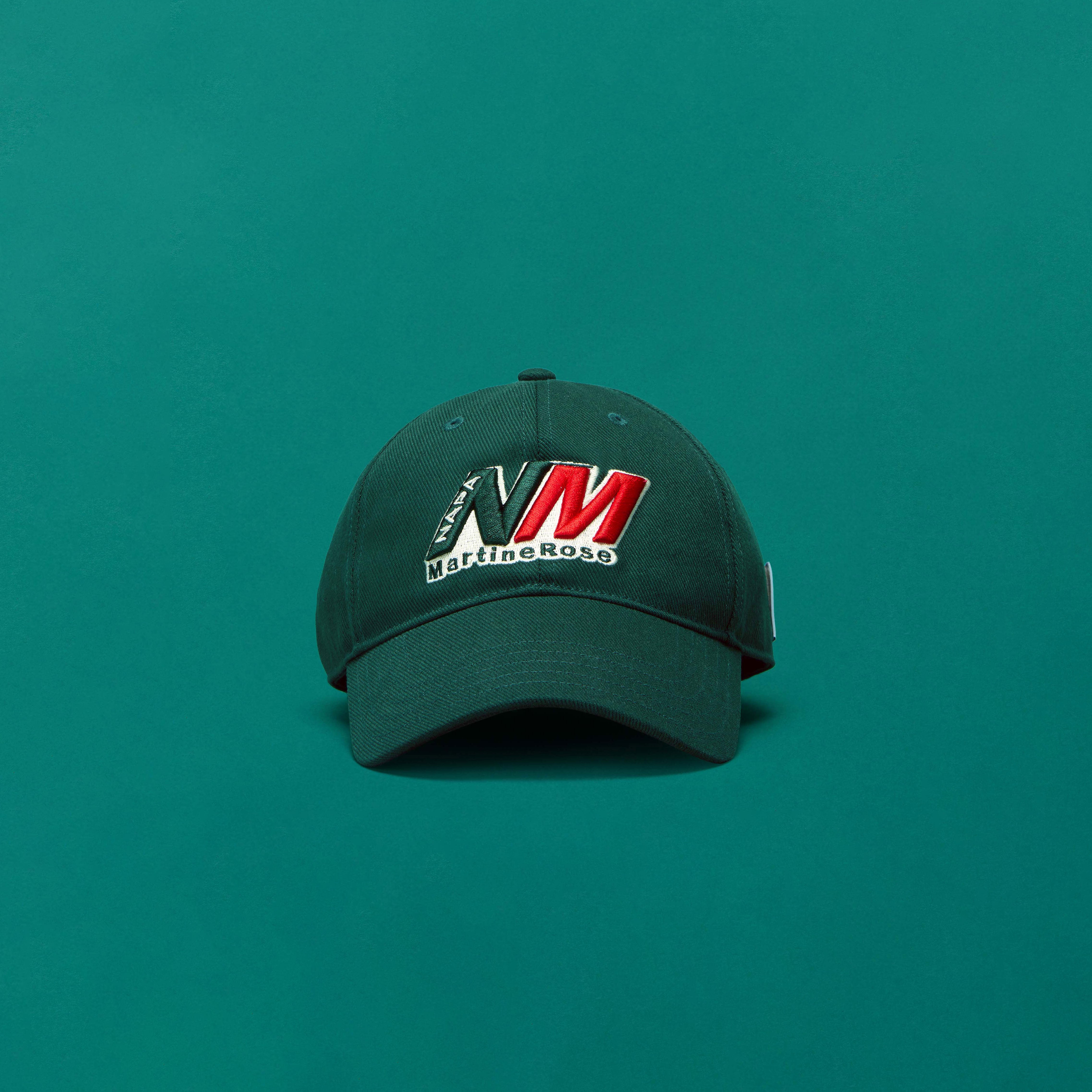 Martine Rose Baseball Cap cappellino cotone mediteranea