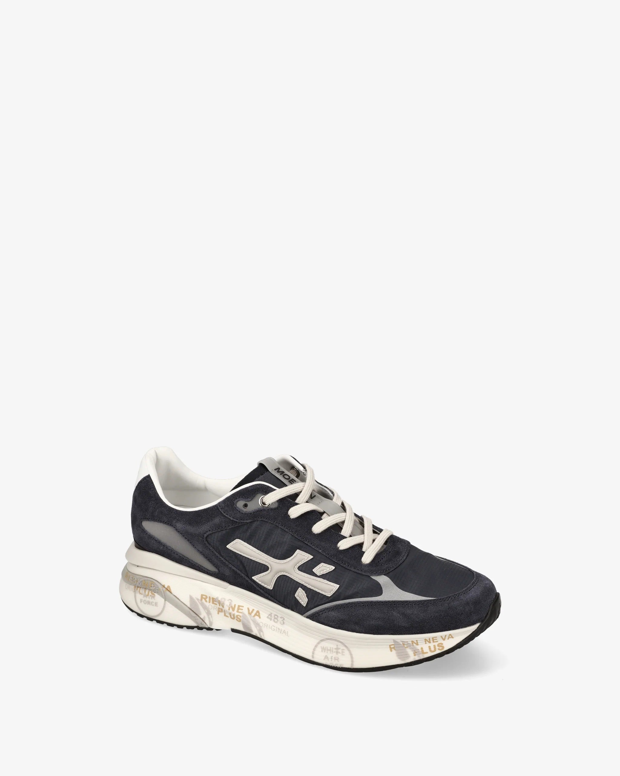 Premiata Moerun 7306 sneaker uomo blu bianco nylon