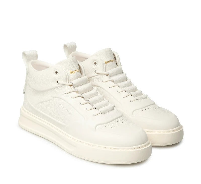 Barracuda Phoenix Mid BU3652 Sneaker Uomo Bianco Pelle