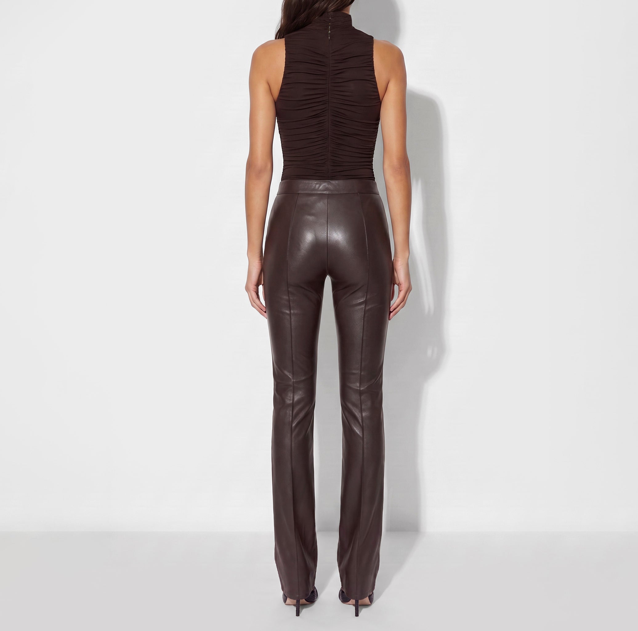 Elisabetta Franchi BO05267E2 body dark chocolate viscosa