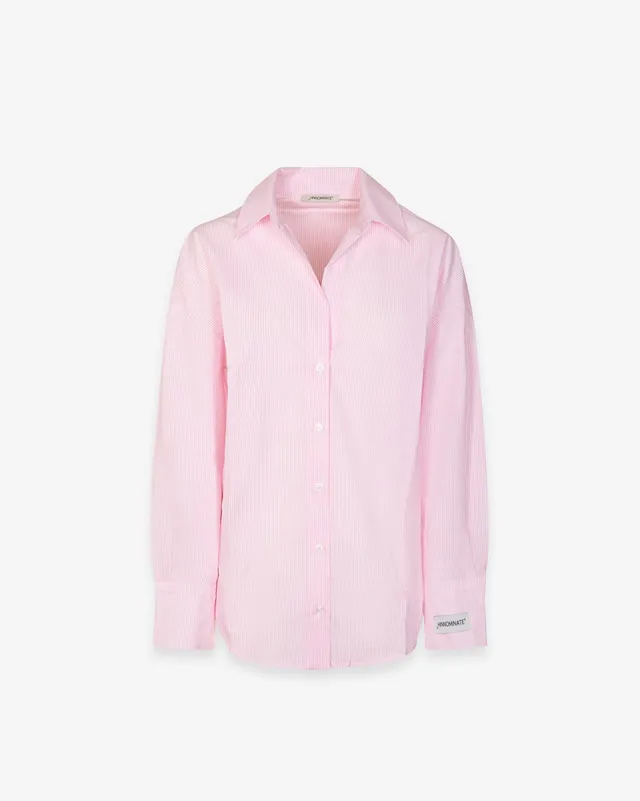 Hinnominate HMABW02594 Camicia Donna Nude a Righe Cotone