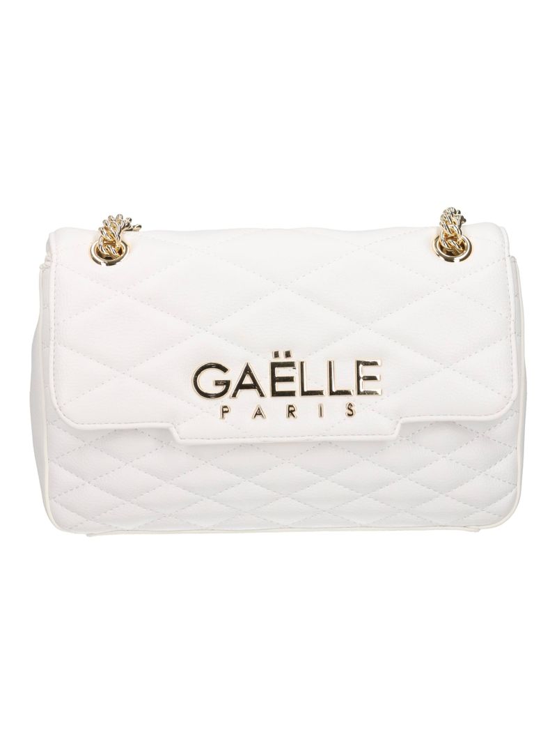Gaelle Paris GAACW03078 borsa tracolla bianca trapuntata
