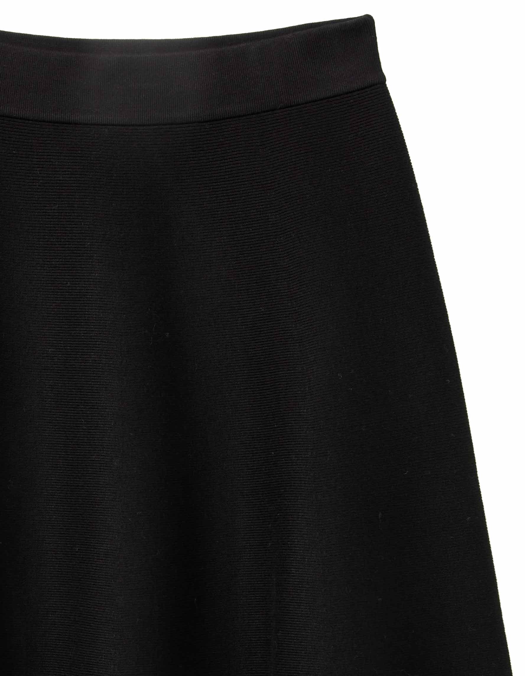 Benetton Gonna Corta Donna Svasata Viscosa Elasticizzata