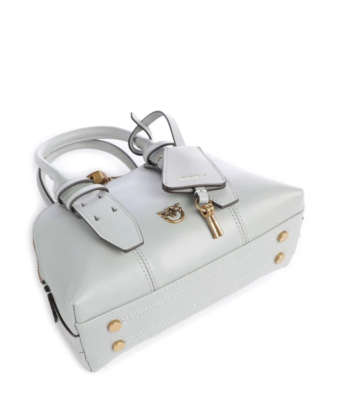Pinko Escape Mini 105333 Borsa Bowling Grigio Perla