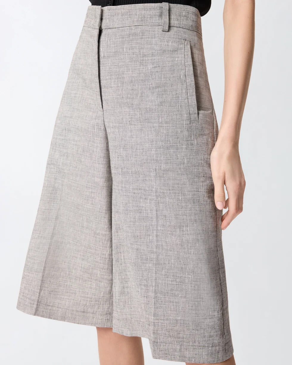 Pinko Angera 106920 A3AS bermuda nero bianco donna