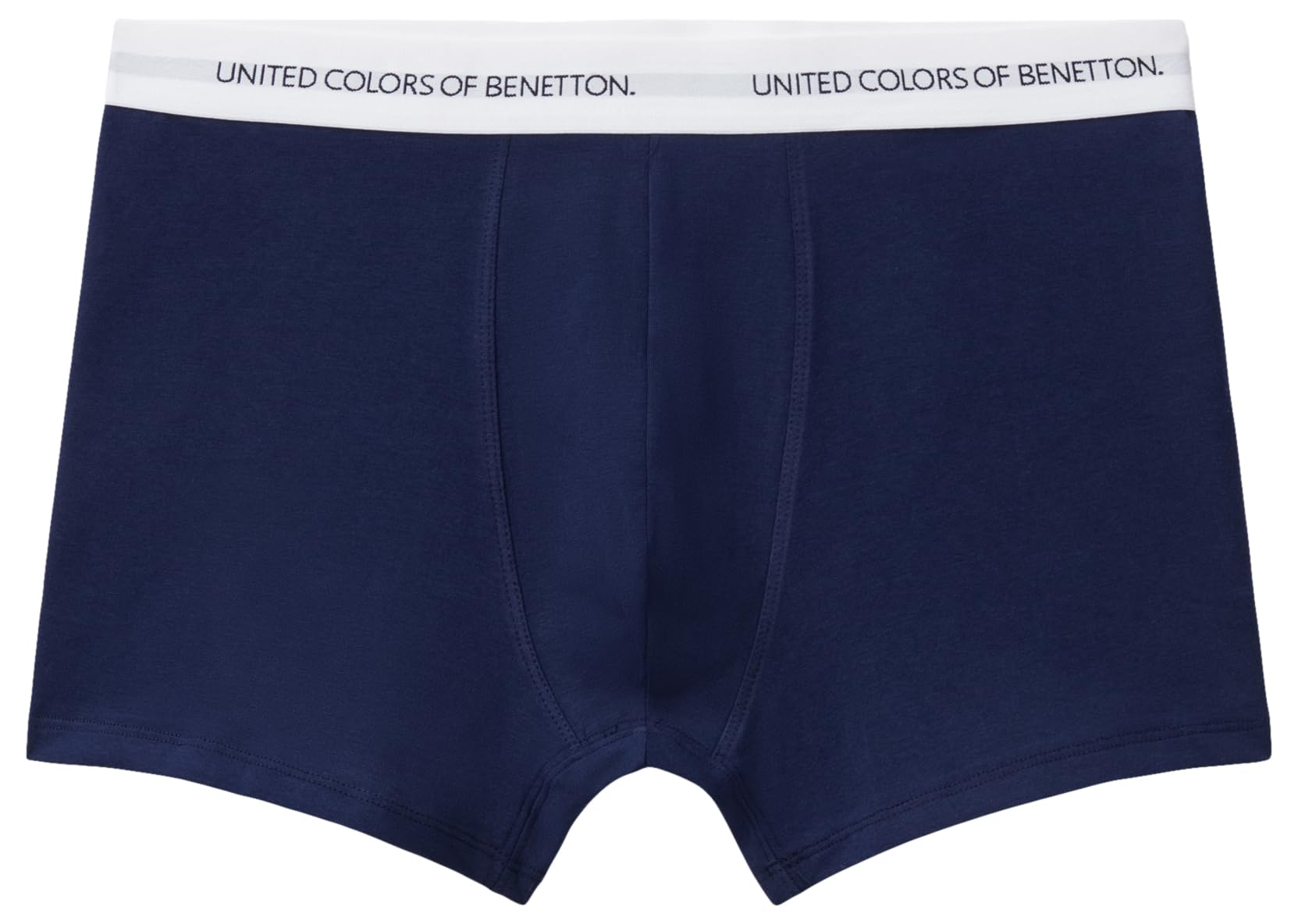 Benetton Boxer gamba 9 cm cotone organico jacquard