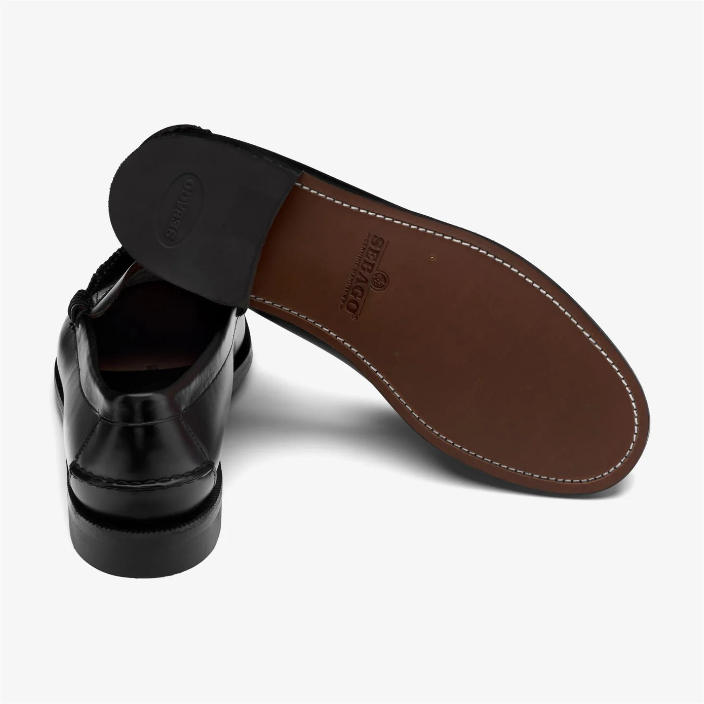 SEBAGO Classic Dan 7000300 Mocassino Uomo Nero Pelle