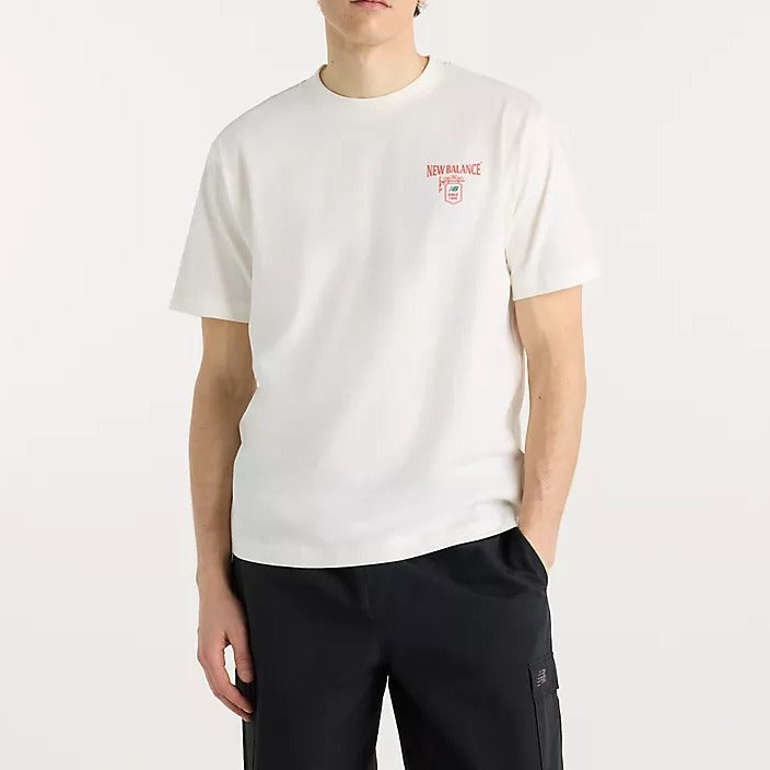 New Balance Grab A Bite MT62B9L t-shirt uomo sea salt cotone