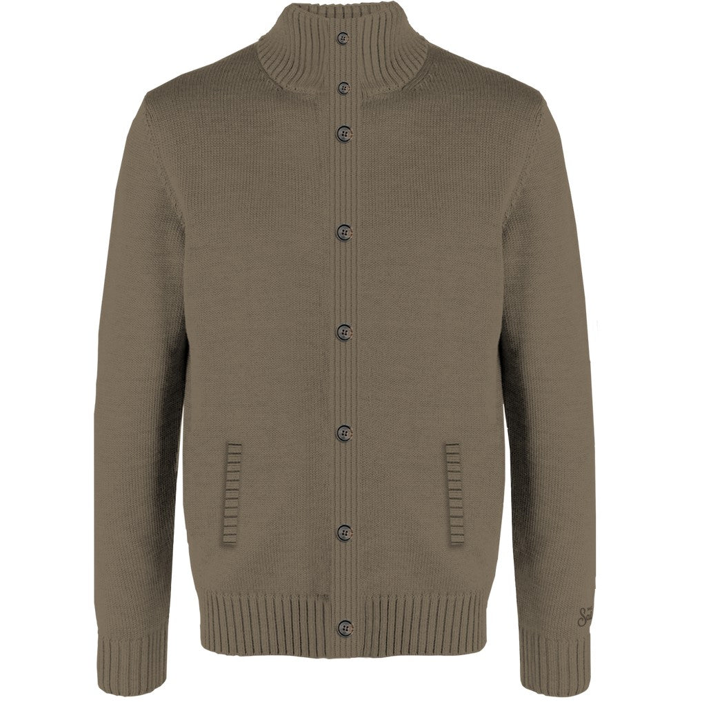 MC2 Saint Barth Galway Cardigan Lana Nut Uomo