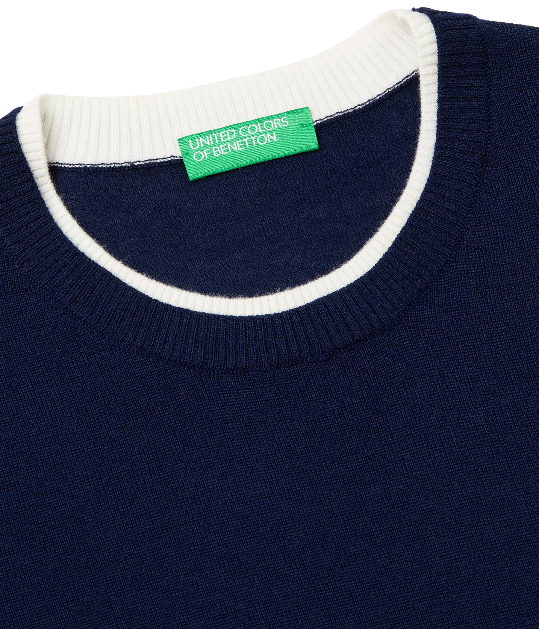 Benetton Maglieria Maglia girocollo lana extrafine