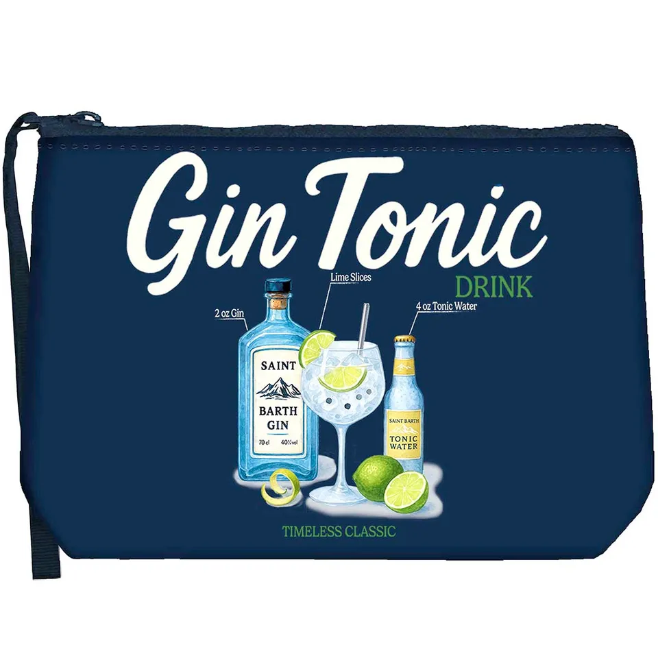 MC2 Saint Barth Aline W Pochette Navy Gin Tonic Scuba