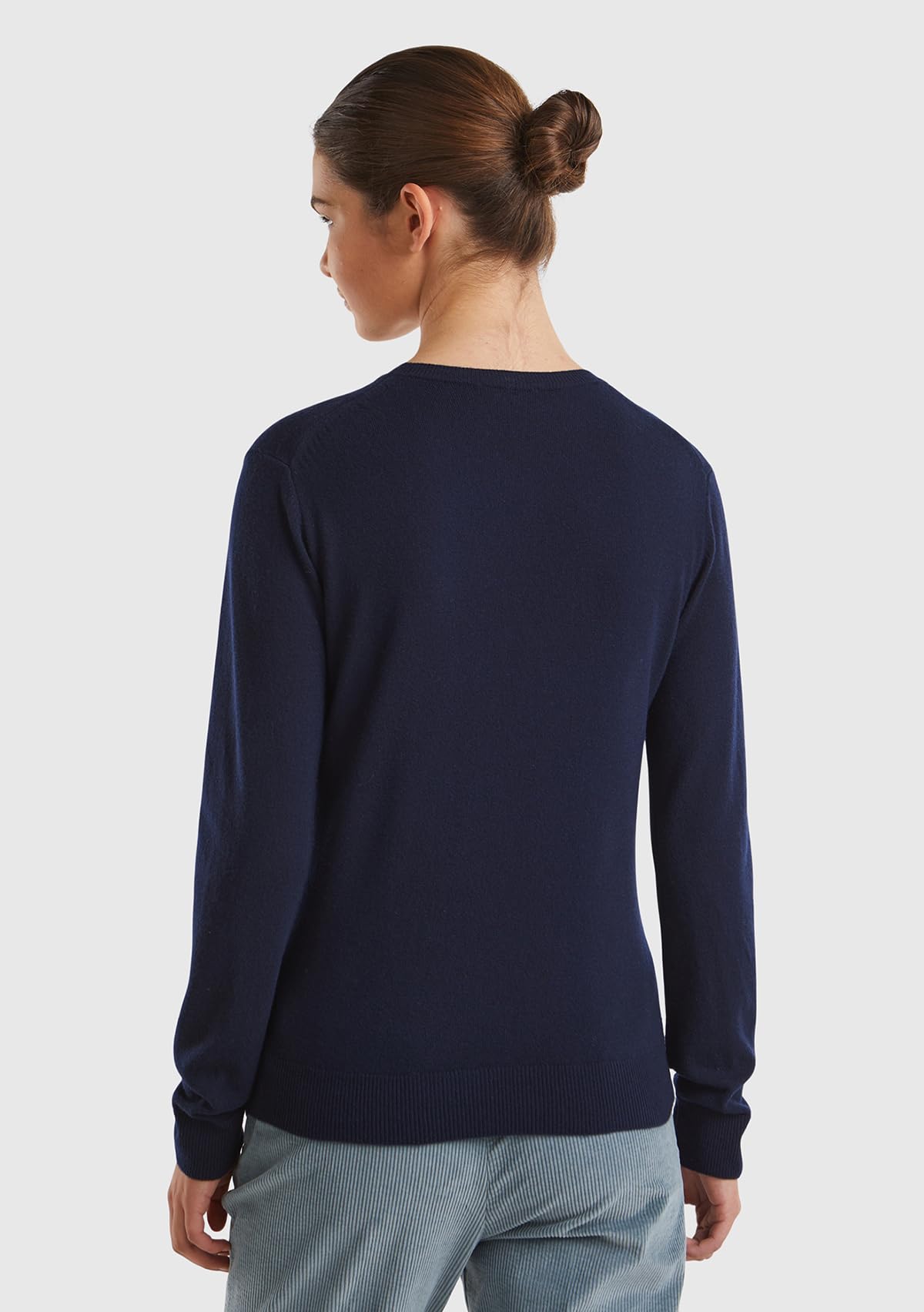 Benetton Maglieria 1002d1k01 Maglione Donna Girocollo