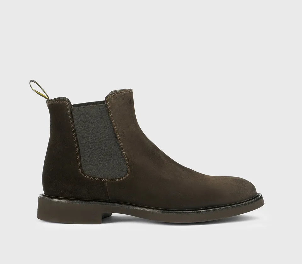 Doucal's Beatles DU1343 Stivaletto Uomo Terre Scamosciato
