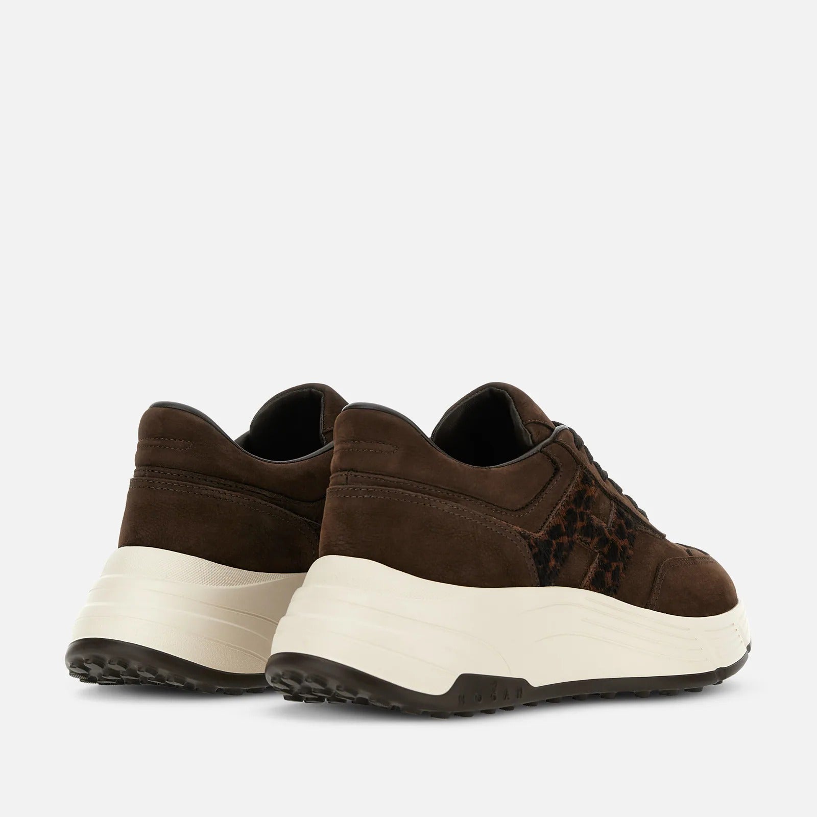 Hogan Hi-Fi H669 HXW6690FR30VH Sneakers Marrone Nabuk